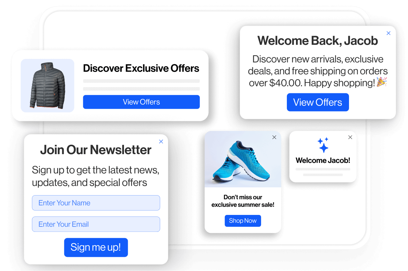 Next-level on-site marketing automation for user expereinces that convert