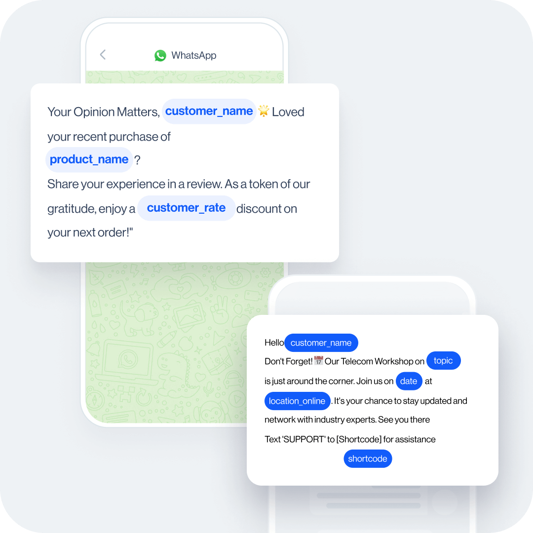 Seamless SMS & WhatsApp Marketing