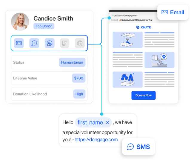 industries non profit section4 automate supporter journeys that strengthen your mission