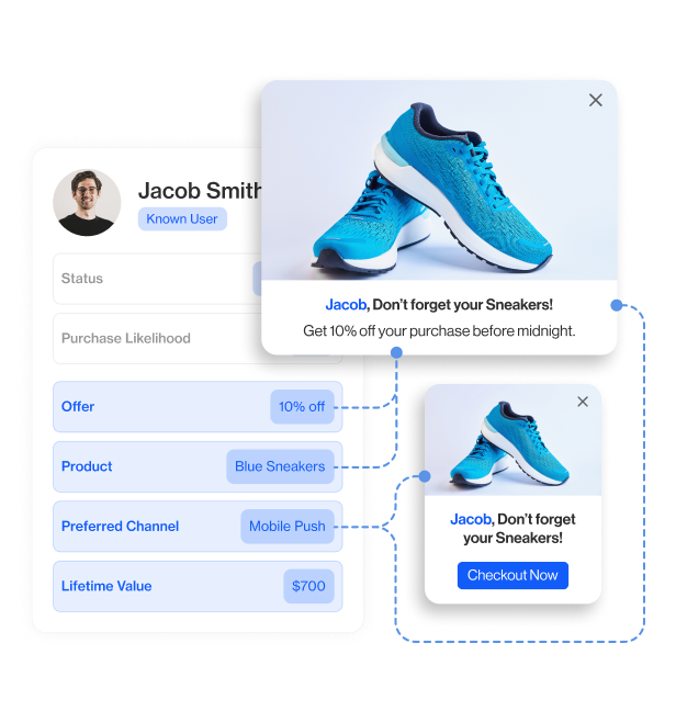 usecase real time personalization hero deliver real time personalization that responds to every customer moment