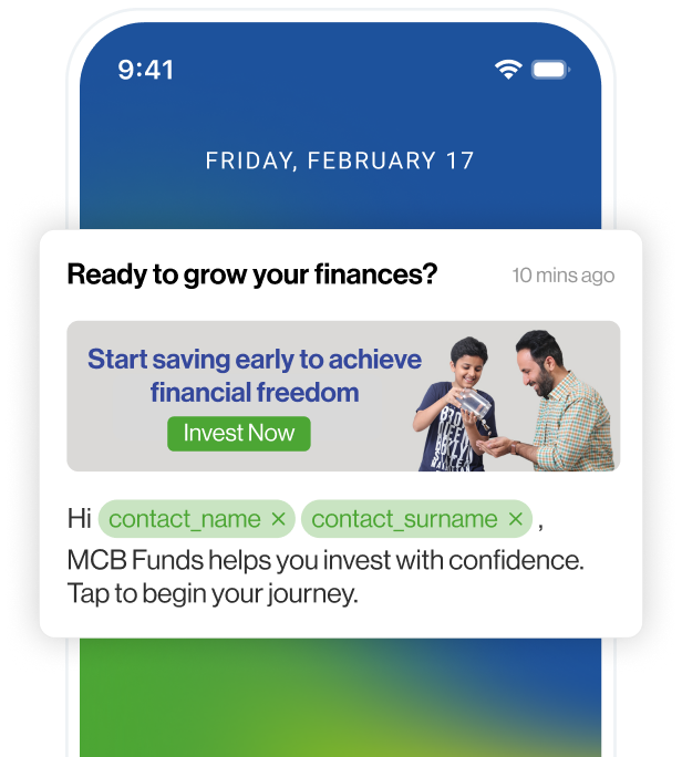 mcb funds hero section transforms digital engagement