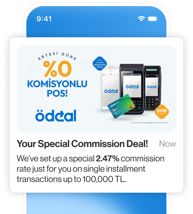 odeal hero section driving sme growth