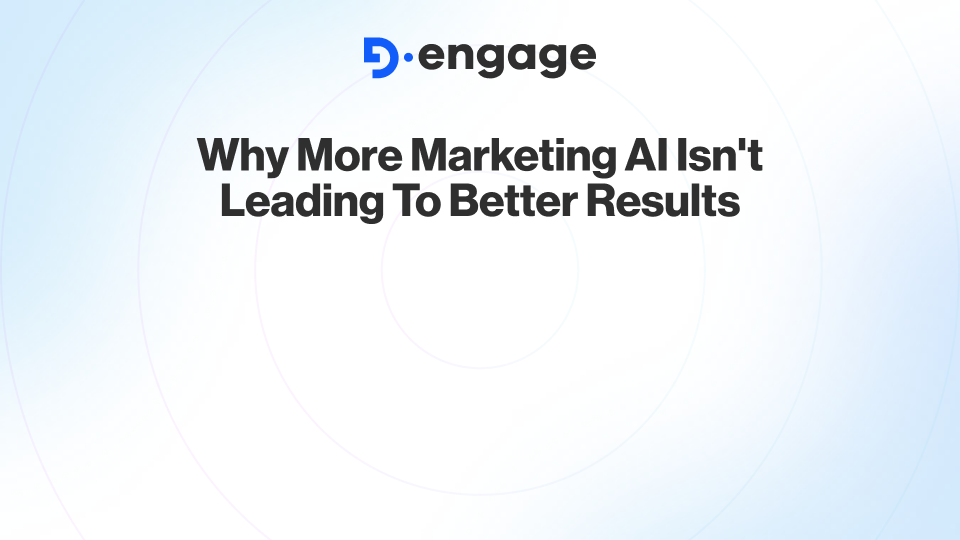 The Marketing AI Adoption & ROI Gap