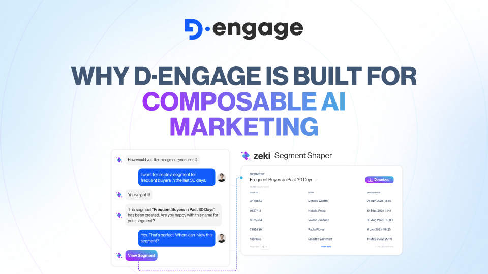 Why D·engage is Built for Composable AI Marketing